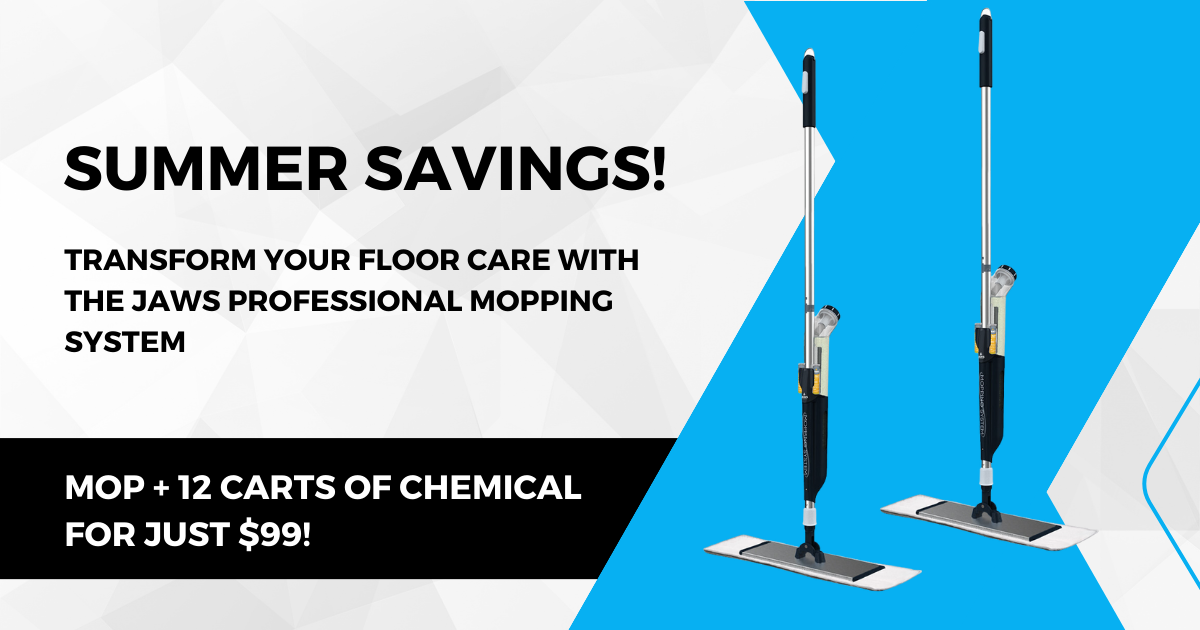 JAWS® Professional Mopping System w/Nuevo Clean Cartridge